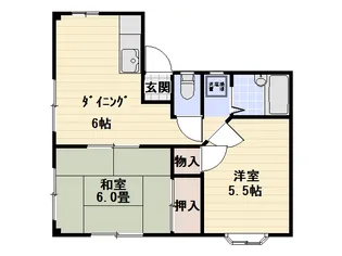 梅田ハイツ【3階】の間取り