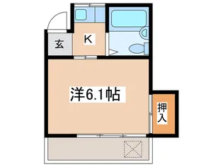 コンフォーレ武蔵境【2階】の間取り