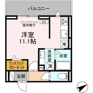 岐阜県岐阜市加納本町2【アパート】の間取り