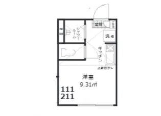 Fitz Roy千住【1階】の間取り
