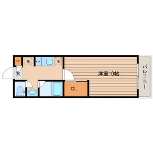 ネオステージ黒松【1階】の間取り