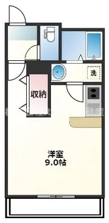 プリンセスマンション【6階】の間取り