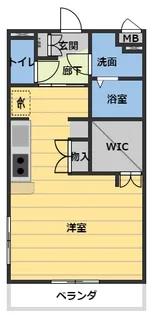 ラグナ南が丘【3階】の間取り