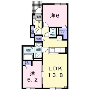 滝川グランドヒルズ【1階】の間取り