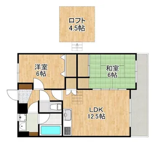 第2中村ビル【5階】の間取り