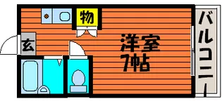 エステートタカツキ【1階】の間取り