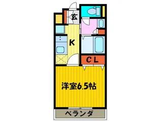 マンションロ-ドウェイ【4階】の間取り