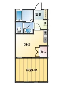 ラポール佐倉A棟【1階】の間取り