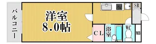 福岡県福岡市早良区室見3【マンション】の間取り