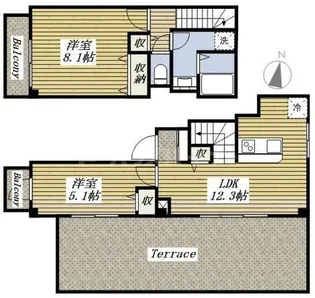 ウィロー板橋本町の間取り
