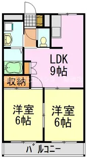 パークサイト【2階】の間取り