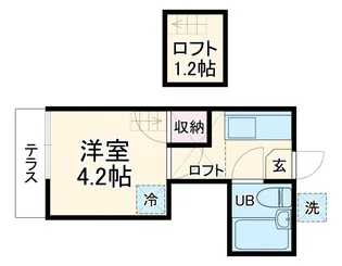 ファーストドリーム【2階】の間取り