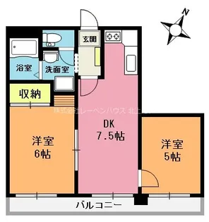 サニーハイツ久保【3階】の間取り