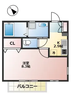 クレールGT【2階】の間取り