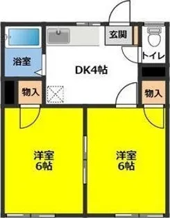 パークハウス【1階】の間取り