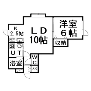 ポルクス【1階】の間取り
