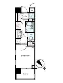 ダイナフォート日本橋【2階】の間取り