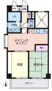 RESTAひばりが丘【3階】の間取り