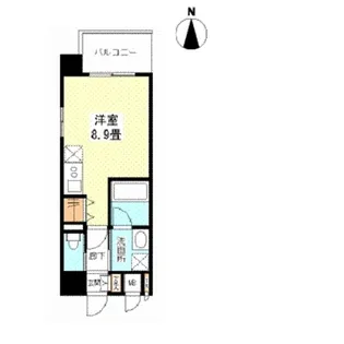 フェアリーコートあびこ【3階】の間取り