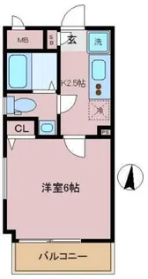 R FLAT【2階】の間取り