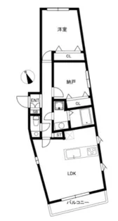 サンセリテ南麻布【2階】の間取り
