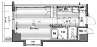 ガラ・ステージ西新宿【4階】の間取り