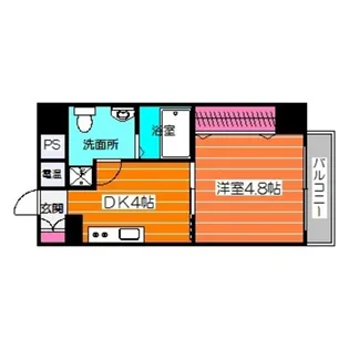 プログレスアペゼ【4階】の間取り