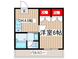 リファレンス西千葉駅前【2階】の間取り