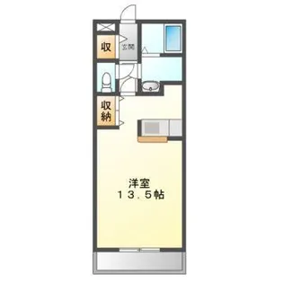 エメロードC【1階】の間取り