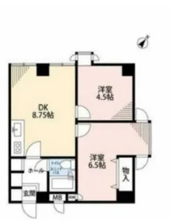菱和パレス滝野川CDI【4階】の間取り