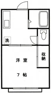 SKハイツ【1階】の間取り
