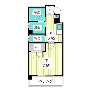 アールズコート一社東【2階】の間取り