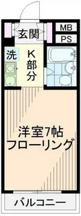 藤和シティスクエア桜上水【2階】の間取り