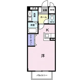 フラン カーサ【1階】の間取り