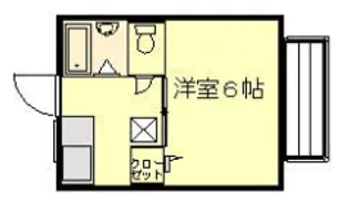 シティハイツ相葉II【2階】の間取り