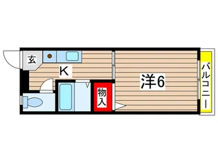 静観荘【2階】の間取り