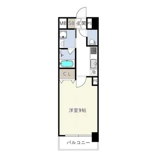 TCS北浦和レジデンス【2階】の間取り