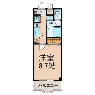 メルヴェーユ【3階】の間取り