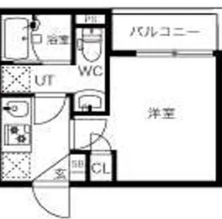 インベスト蒲田50【3階】の間取り