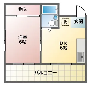 山屋ビル【3階】の間取り