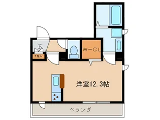 Ri Ichibagi【2階】の間取り