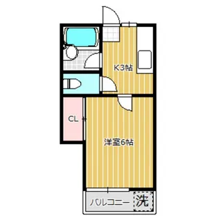 コーポ石川【2階】の間取り