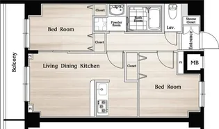 Nステージ鶴見【7階】の間取り