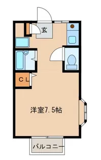 b’CASA土浦IIIre-born E棟【1階】の間取り