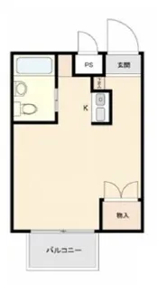 スカイコート町屋【4階】の間取り