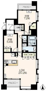 アルス練馬イクストーレ【4階】の間取り