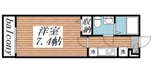 Axis八千代台【3階】の間取り