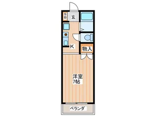 コ-ポ西井【1階】の間取り