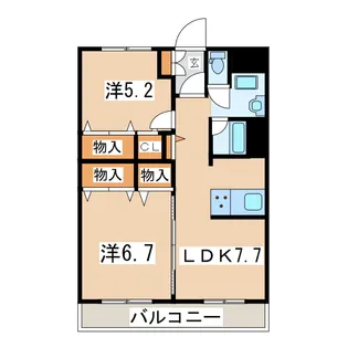 ネクステージ【3階】の間取り