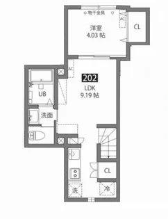 WALD【2階】の間取り